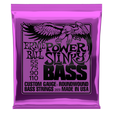 Ernie Ball Nickel Wound Electric Bass Strings 2831 55-110